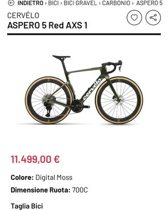 Cervelo aspero 5  red axs1