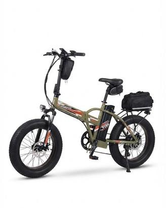 bicicletta elettrica 250w 48v Reset young verde