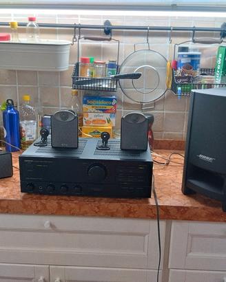 Impianto Onkyo + Subwoofer Bose 