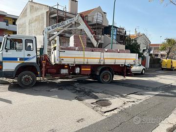 Iveco 115-17 gru e ribaltabile