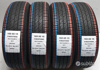 4 gomme 165 65 15 firestone br364