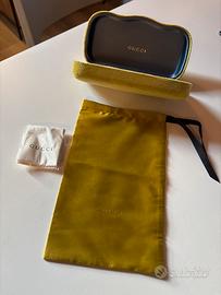 Custodia Gucci ORIGINALE verde smeraldo-grigio