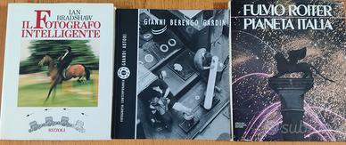 Set di 3 libri di fotografia