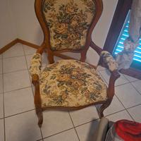 sedia arredamento retro'