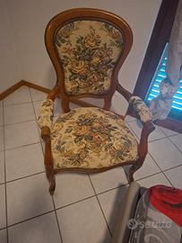 sedia arredamento retro'