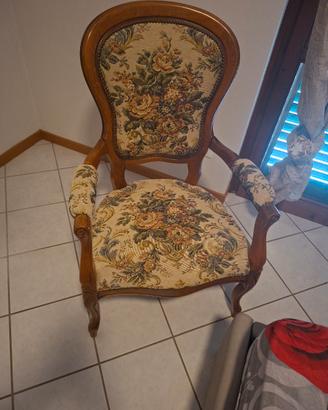 sedia arredamento retro'