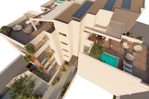 Quadrivano con piscina e terrazze panoramiche