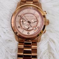 Michael Kors Rosa Color Oro Orologio uomo MK8096