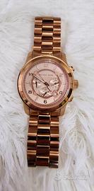 Michael Kors Rosa Color Oro Orologio uomo MK8096