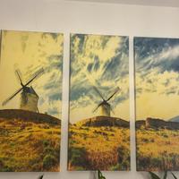 3 Quadri mulino a vento
