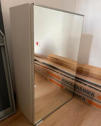 Mobile Ikea bagno specchio