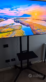 Smart TV Samsung QLED 55” 4K  + supporto Bontec