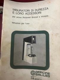 Misuratore di durezza con accessori