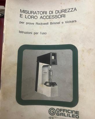 Misuratore di durezza con accessori