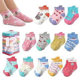 calzini antiscivolo per bambine da 1 a 5 anni