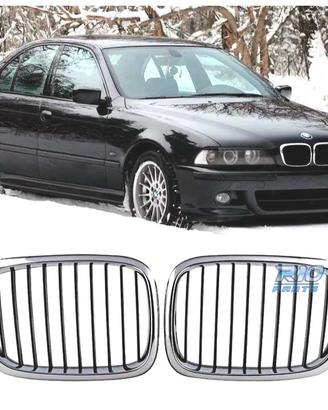GRIGLIA BMW SERIE 5 E39 NERO CROMATO