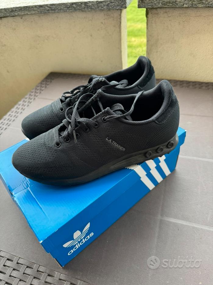 Adidas trainer nere Vendita in Abbigliamento e accessori