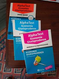 alpha test  x Economia e Giurisprudenza