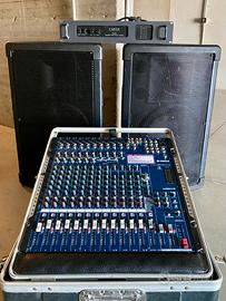 Impianto Audio Professionale Yamaha / Carver / RCF