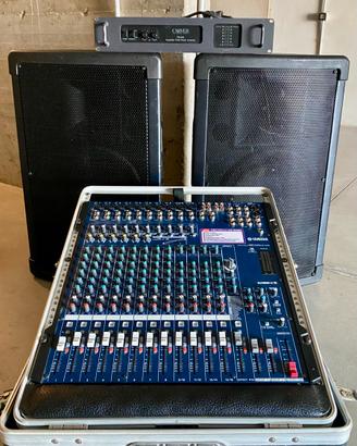 Impianto Audio Professionale Yamaha / Carver / RCF