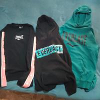 Tris di felpe Everlast 