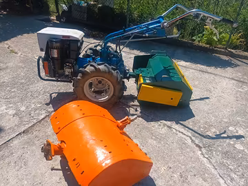 MOTOCOLTIVATORE FRESA E TRINCIA 