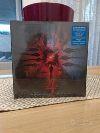 Vinile Strangers Things 4 rosso trasparente