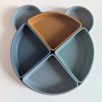 Liewood - Piatto con divisori Arne - 100% Silicone