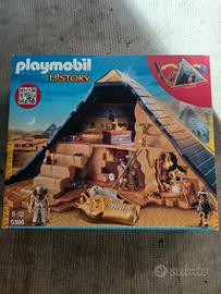 Mega Lotto Playmobil History, piramide più due set