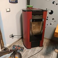 stufa a pellet aria Cola