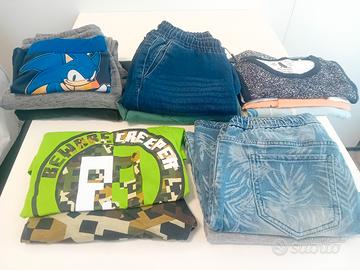 LOTTO ABBIGLIAMENTO 10-12 ANNI