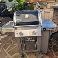 barbecue a gas completo di tutto
