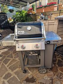 barbecue a gas completo di tutto