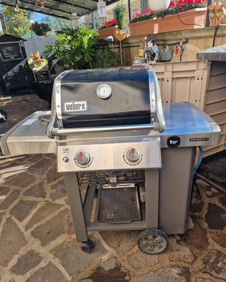 barbecue a gas completo di tutto