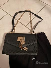 Borsa a tracolla in pelle Elissa DKNY