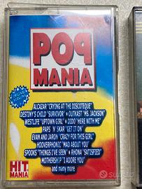 Musicassetta Pop Mania Compilation 2001