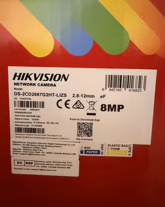 Hikvision Colorvu Telecamera