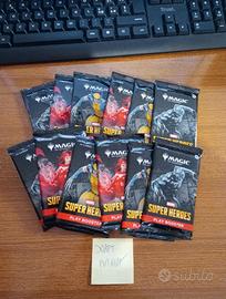 12 sealed Play Booster Magic Marvel Super Heroes