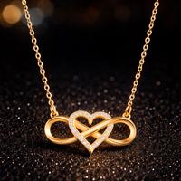 Collana con ciondolo a forma di cuore