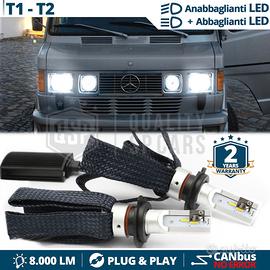 Kit Luci LED per Fari MERCEDES T1 T2 6500K CANbus