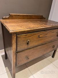 Cassettiera in legno