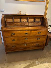 Comò scrittoio a rullo