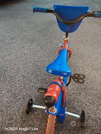Bici da bimbo spiderman