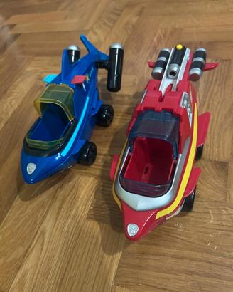 Set 5 veicoli Paw Patrol (Chase e Marshall)