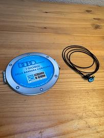 Pendente smaltato con collanina