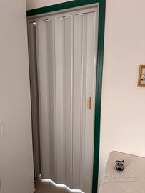 2 Porte a soffietto bianche