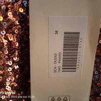 Vestito paillettes donna