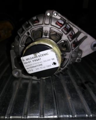 Alternatore RENAULT MEGANE SCENIC 1900cc DTI 1999