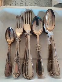 set posate argentate