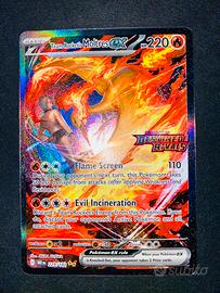 Carta pokemon Moltres ex 229/182 rivali stamped